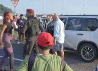 Conflictos entre comerciantes informales y conductores en la Calzada de Amador. conflictos-entre-comerciantes-informales-y-conductores-en-la-calzada-de-amador