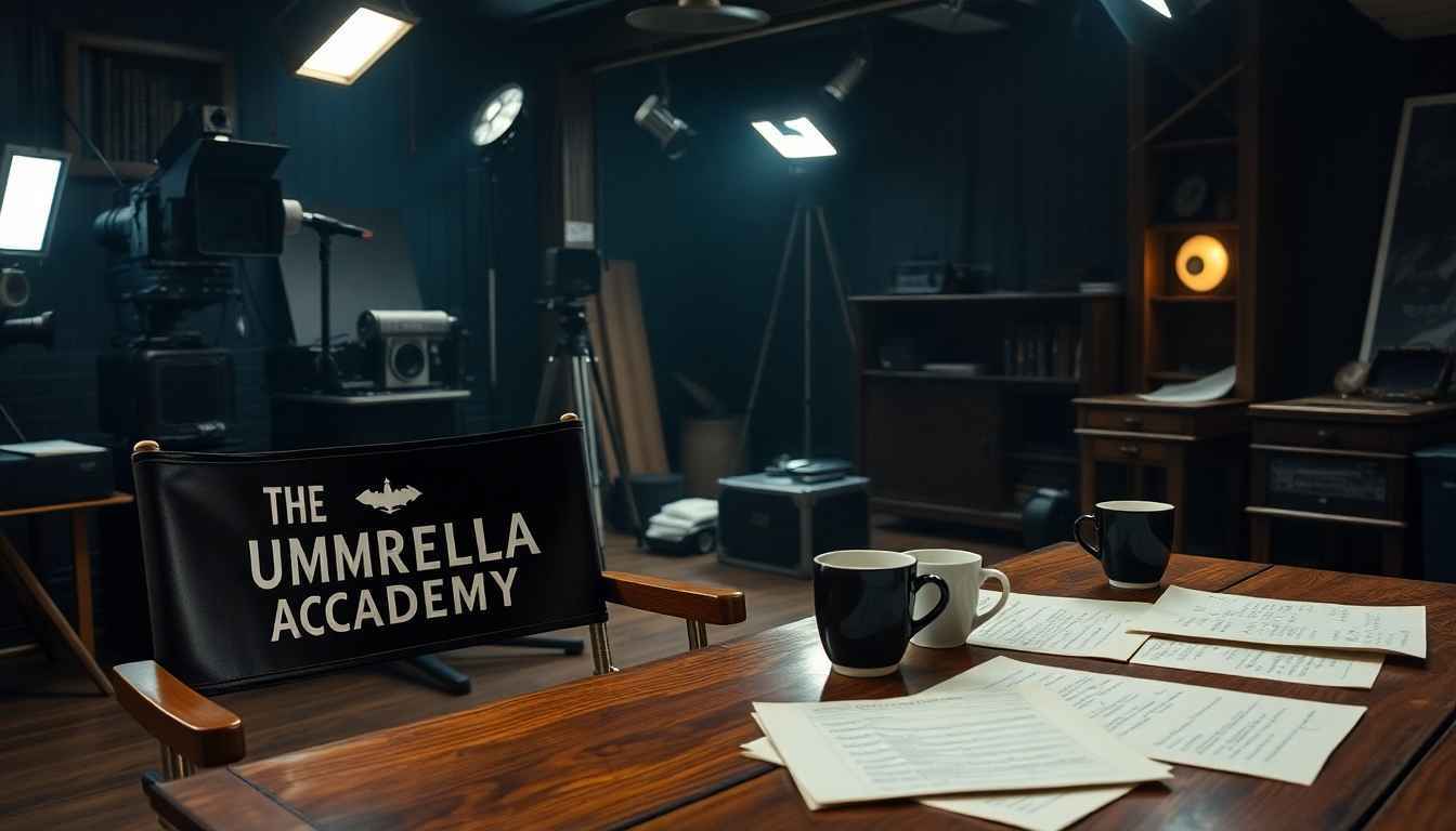 Toxic Environment and Questionable Comments on Elliot Page Revealed in The Umbrella Academy Set - LA NACION 1 The Background of The Umbrella Academy Set
