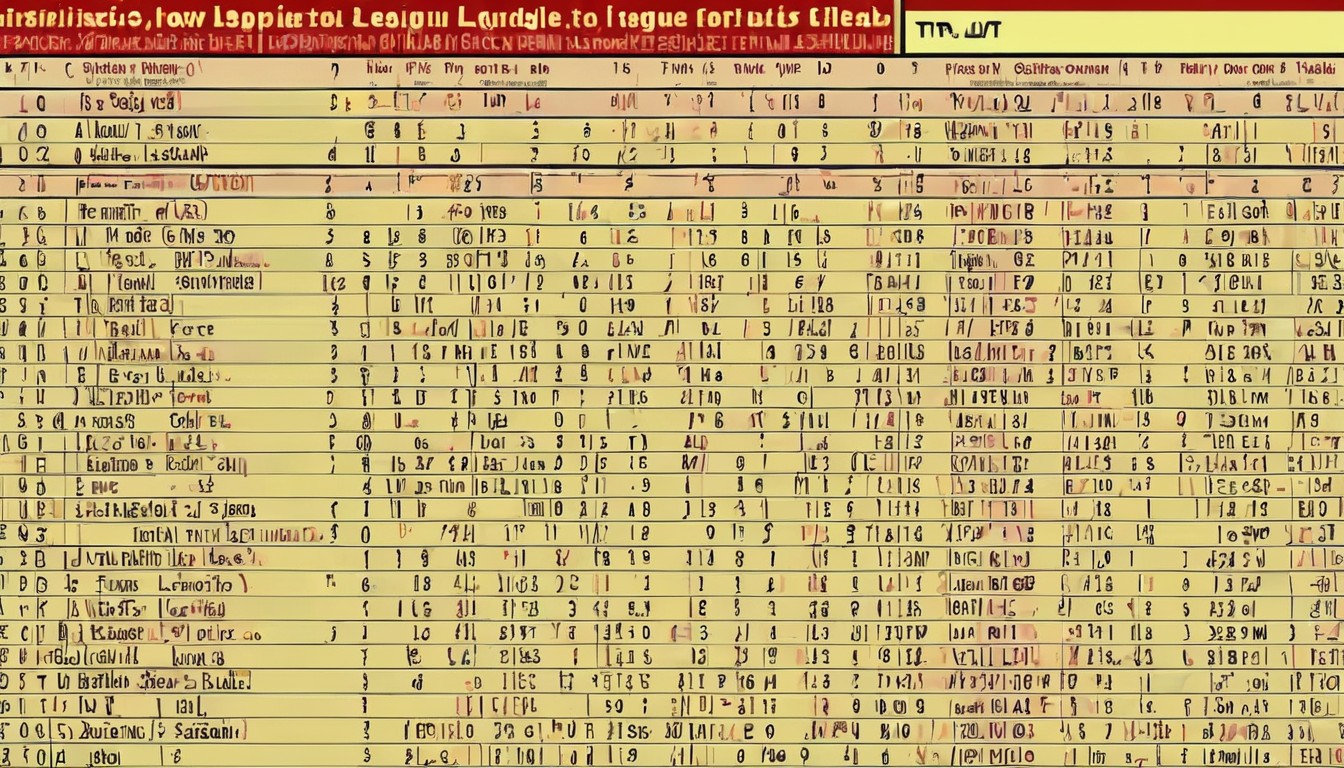 Liga Española Tabla: Descubre La Emoción Oculta Del Fútbol Hoy 1 ¿Cómo Interpretar la Liga Española Tabla para Predecir Resultados de Fútbol Hoy?