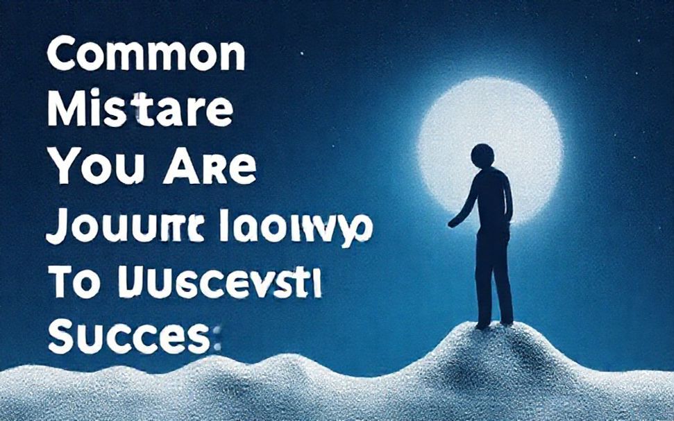 3 Errores Comunes que Estás Cometiendo en tu Viaje hacia la Éxito y Cómo Evitarlos
