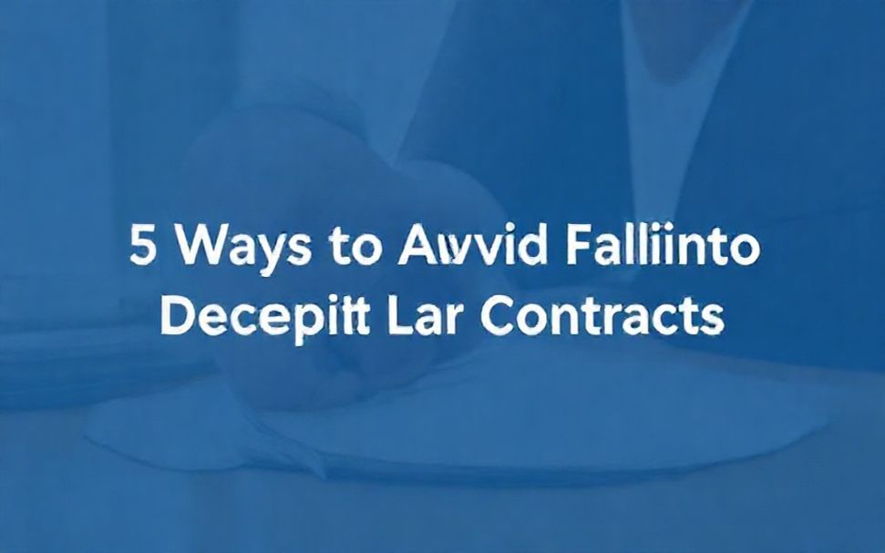 5 Formas de No Caer en Trampas de Contratos Laborales Engañosos