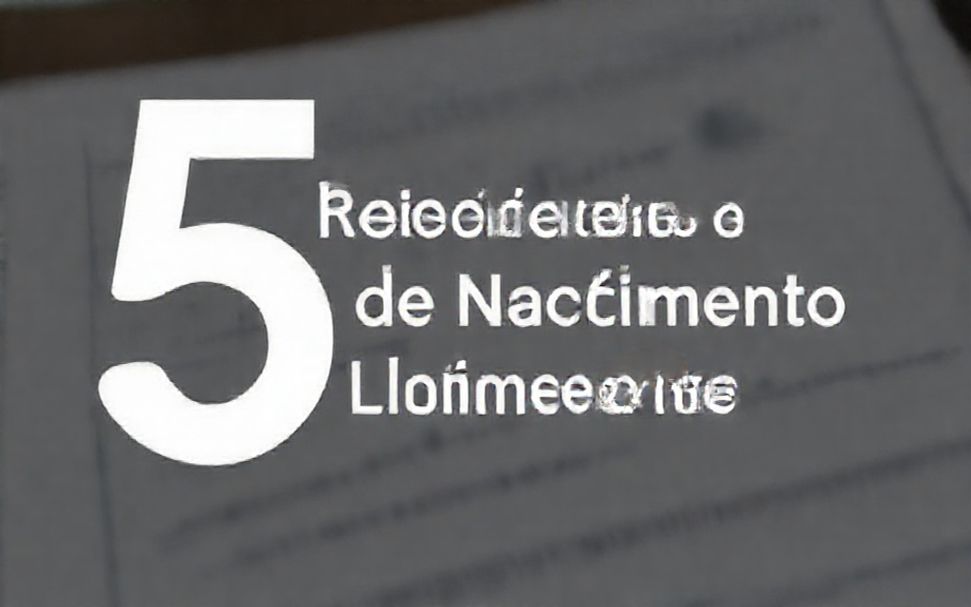 Obtenga su Acta de Nacimiento en línea: Acceda a su historia de vida 5 5 Razones por las que Debe Obtener su Acta de Nacimiento en Línea Inmediatamente