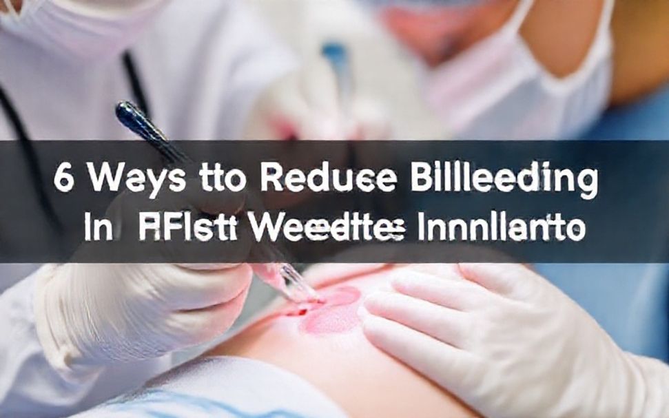 6 Formas de Reducir el Sangrado en la Primera Semana después de la Implantación