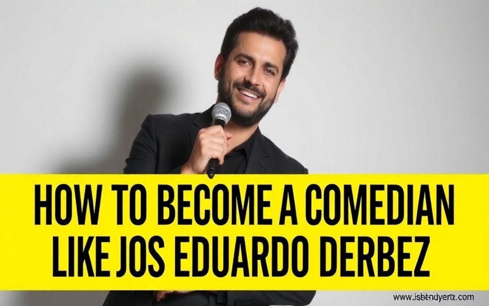 Cómo convertirte en un comediante como José Eduardo Derbez: consejos y lecciones aprendidas