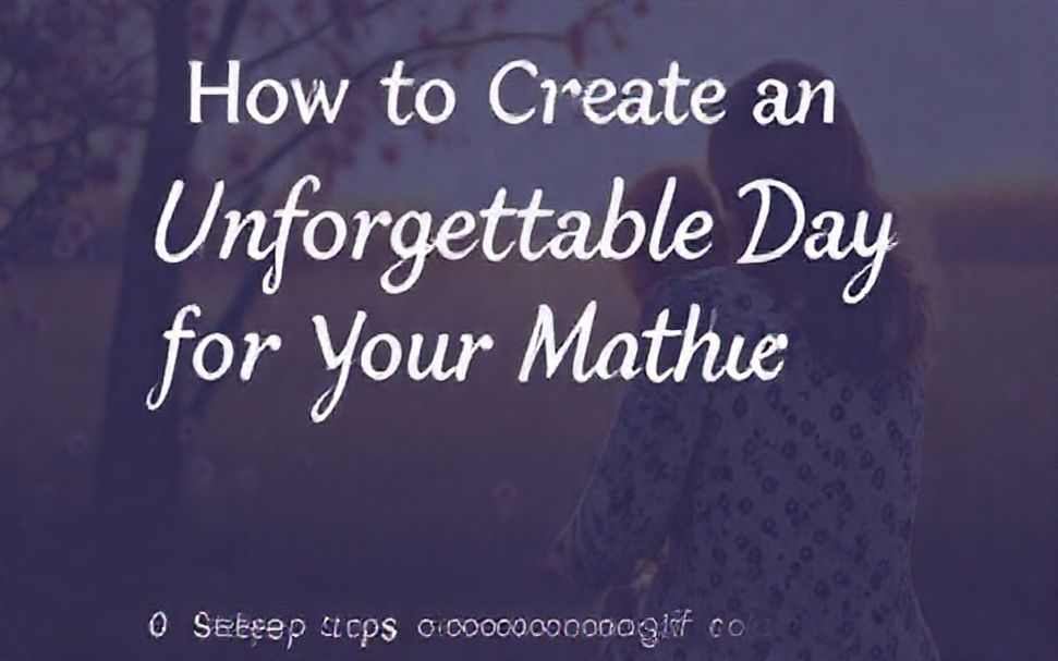 Cómo Crear Un Día Inolvidable Para Tu Madre: 6 Pasos Sencillos Para Un Regalo Inesperado De Amor