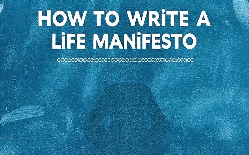 Cómo escribir un manifiesto de vida: Un proceso paso a paso para descubrir tu verdadero potencial*