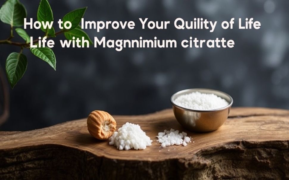 Alivia el estrés y la fatiga con Citrato de Magnesio 3 Cómo mejorar tu calidad de vida con el Citrato de Magnesio: 5 pasos para una mayor tranquilidad