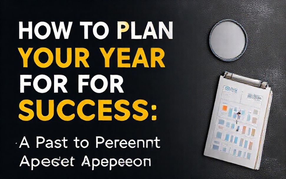 Conoce la clave para planificar con precisión tu año con éxito 4 Cómo Planificar Tu Año con Éxito: Un Enfoque Pasado-a-Presente