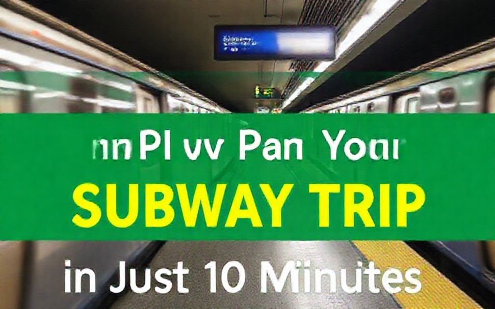 Conoce la Ruta Más Eficiente del Metro en Una Vista Clara 6 Cómo Planificar tu Viaje de Metro en Justo 10 Minutos