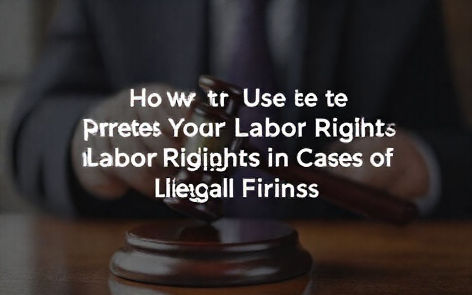 Cómo Utilizar La Ley Para Proteger Tus Derechos Laborales en Casos de Despidos Ilegítimos