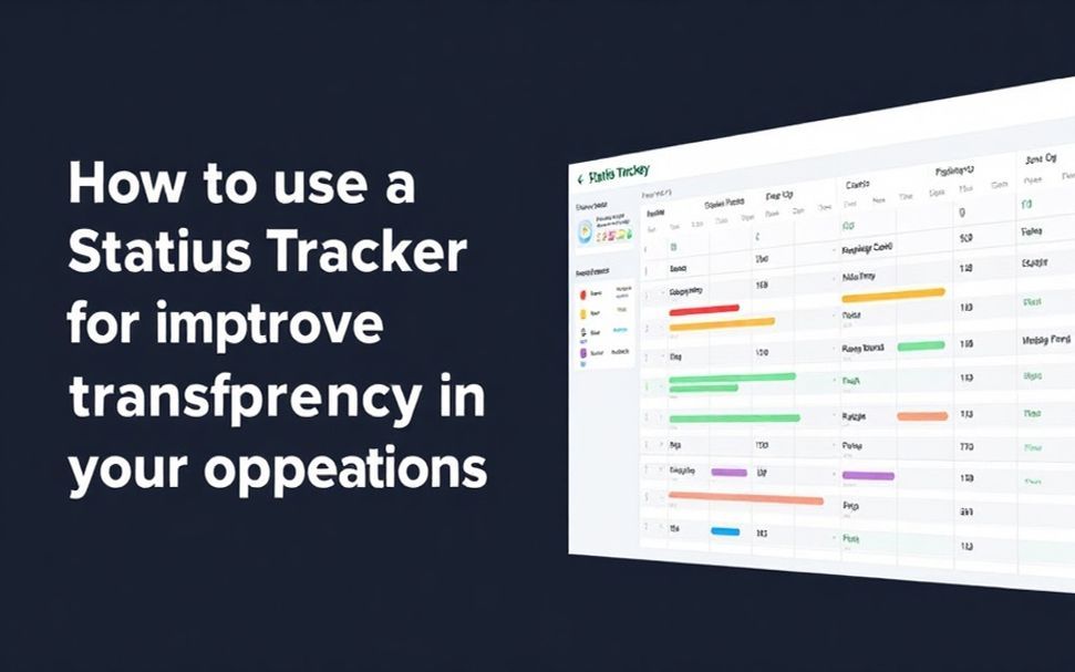 Cómo utilizar un buscador de estatus para mejorar la transparencia en tus operaciones*
