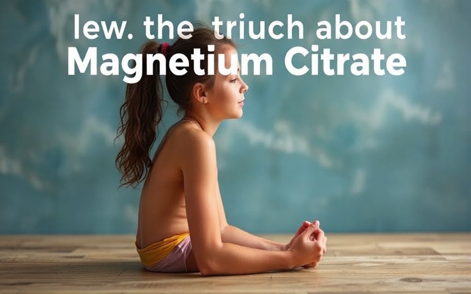 Alivia el estrés y la fatiga con Citrato de Magnesio 1 Conoce la verdad sobre el Citrato de Magnesio: ¿Por qué es tan efectivo para el estrés y la fatiga?