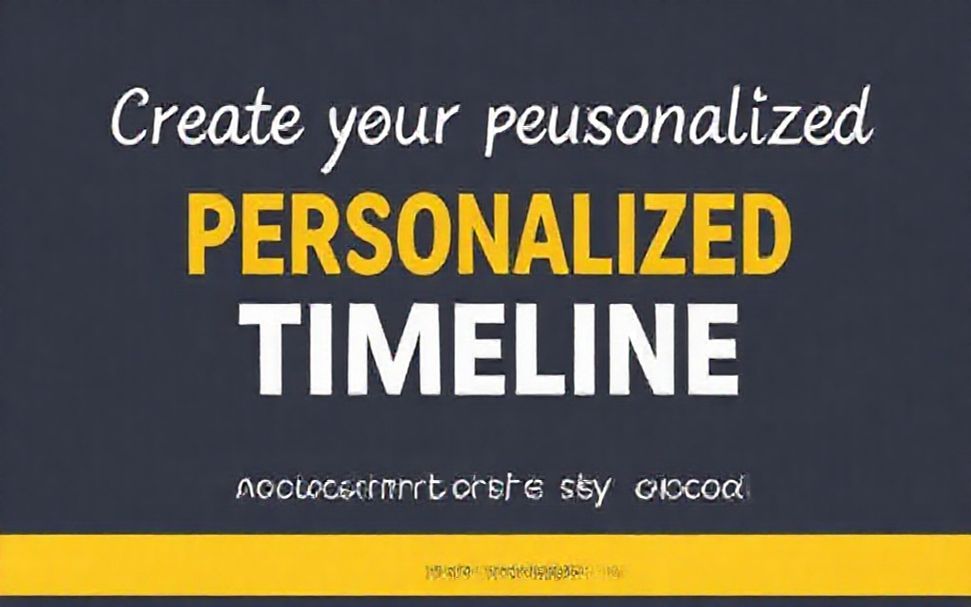Crea tu línea del tiempo personalizada: un paso a paso fácil y divertido