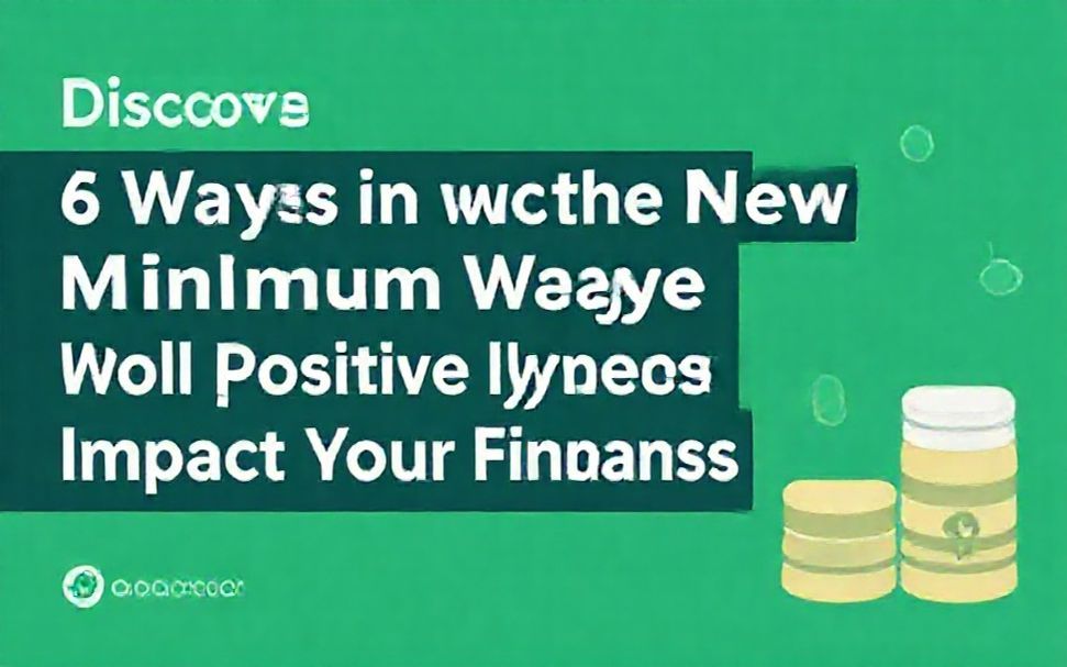 Descubre 6 Formas en que el Nuevo Salario Mínimo Impactará Positivamente en tus Finanzas