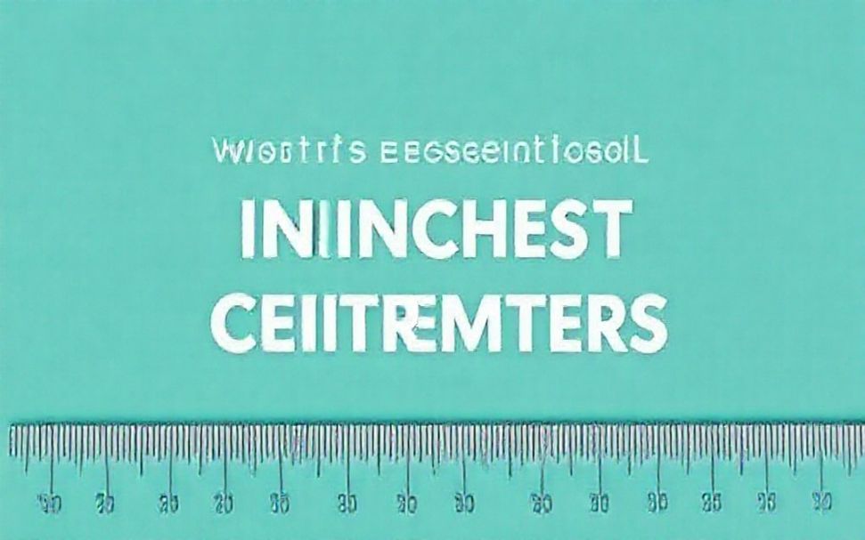 Descubre por qué es importante convertir pulgadas a centímetros en la vida diaria