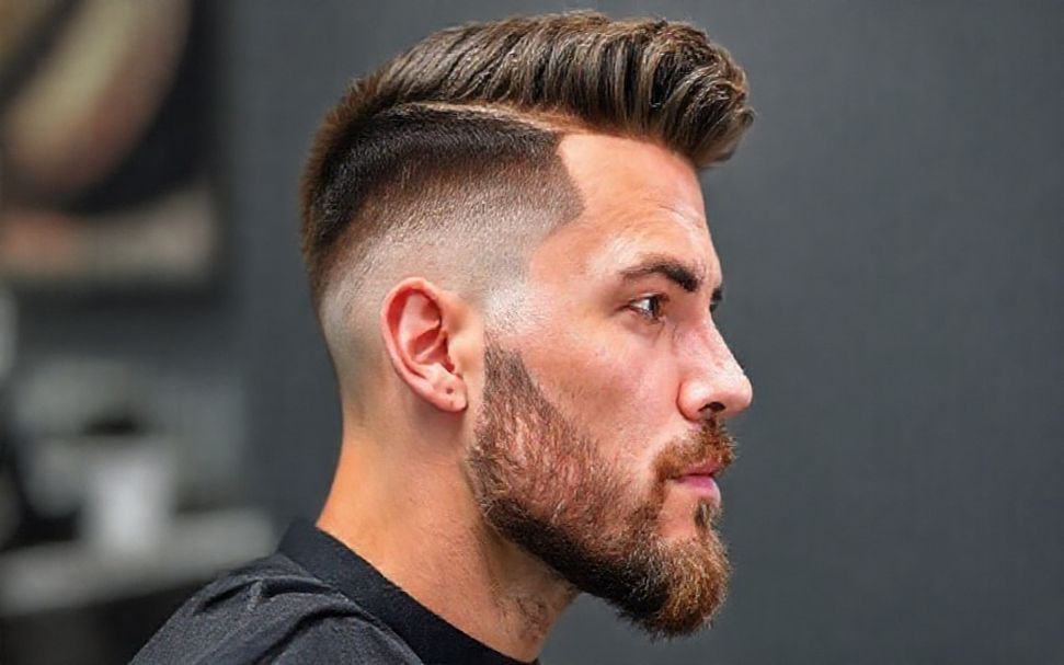 Mejora tu estilo con la perfección de un taper fade bajo 2 Descubre por qué un taper fade bajo es ideal para hombres con pelo grueso o rizado