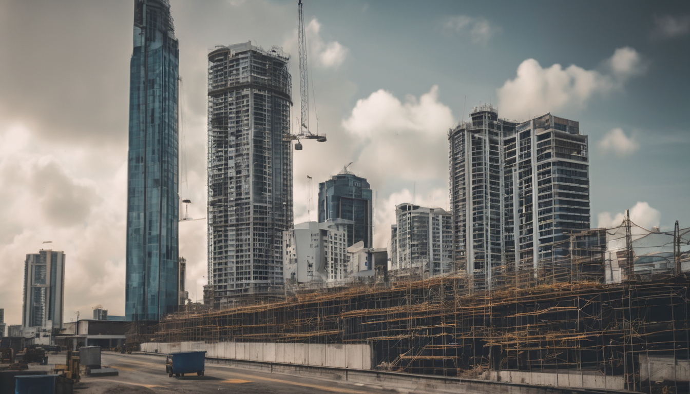Detalles de la Parada en la Construcción en Panamá