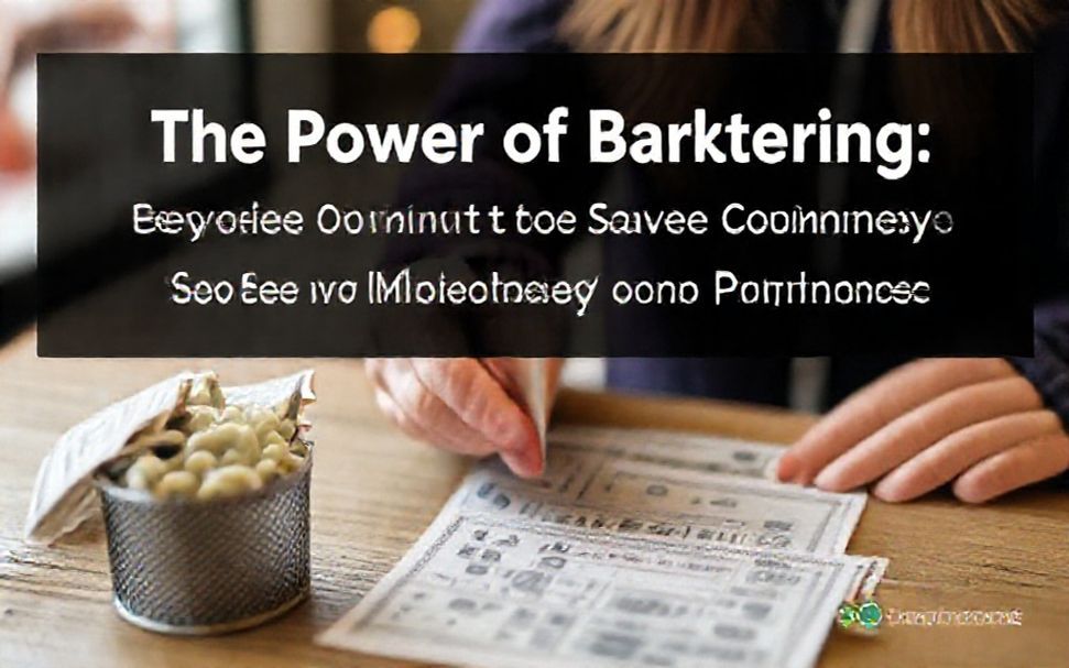 El Poder del trueque: Descubre Cómo Utilizar Wonas para Ahorrar Dinero en Compras