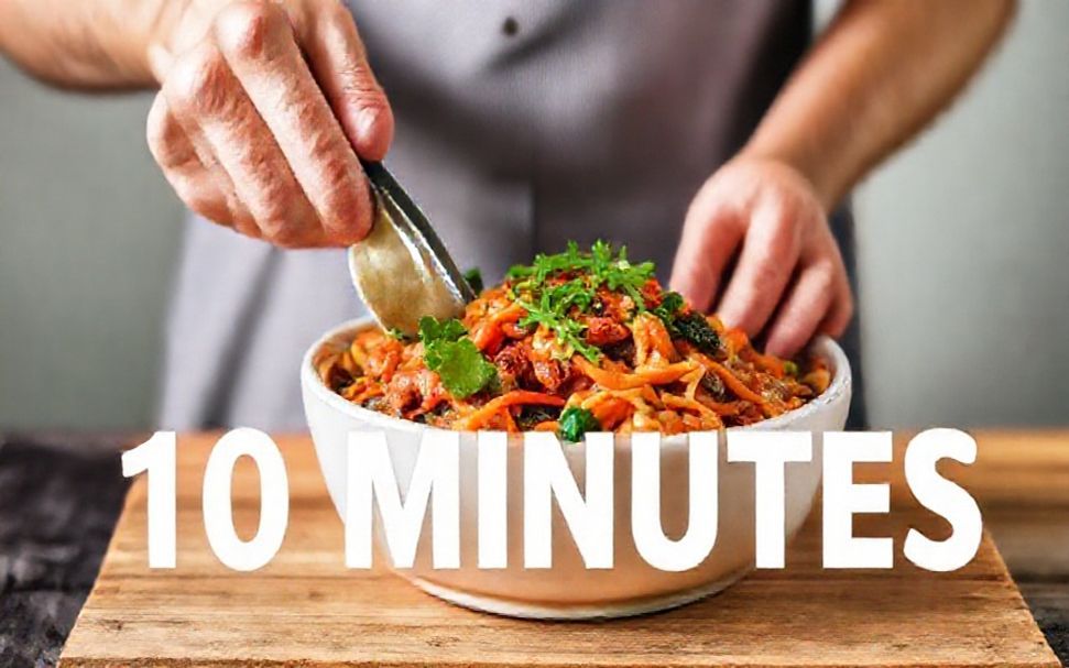 El secreto para preparar platos sabrosos en 10 minutos o menos*