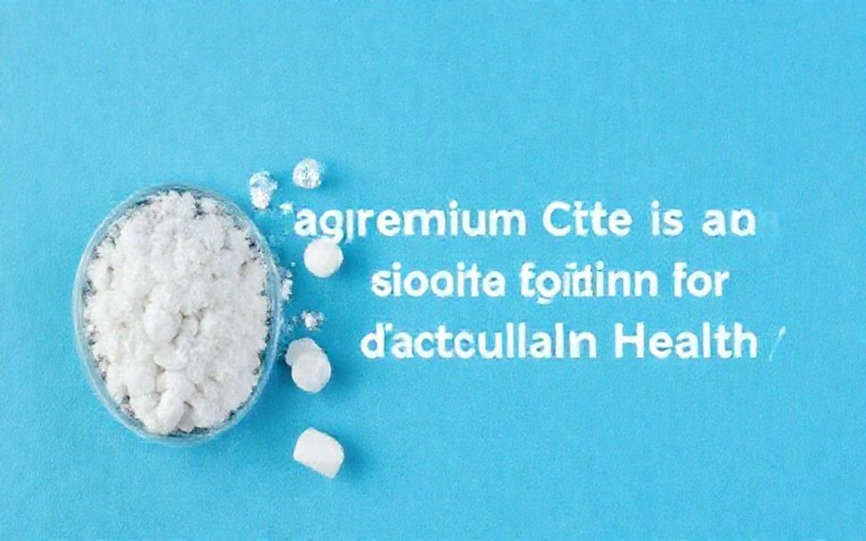 ¿Por qué el Citrato de Magnesio es una Opción Segura para la Salud Cardiovascular?