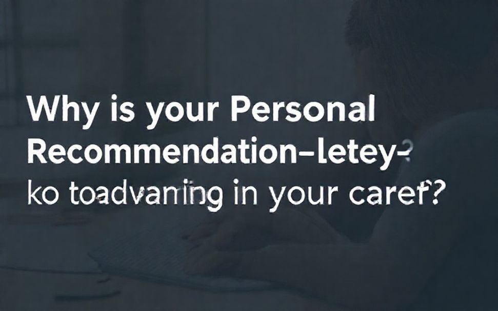 ¿Por qué tu Carta de Recomendación Personal es clave para avanzar en tu carrera?