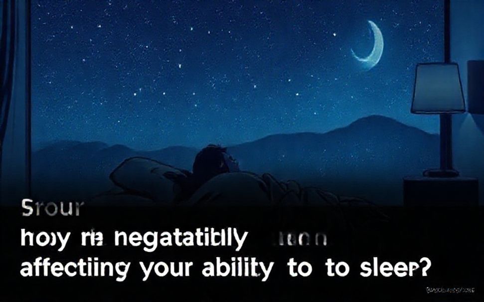 ¿Sabes que tu rutina diaria puede estar afectando negativamente tu capacidad para dormir?