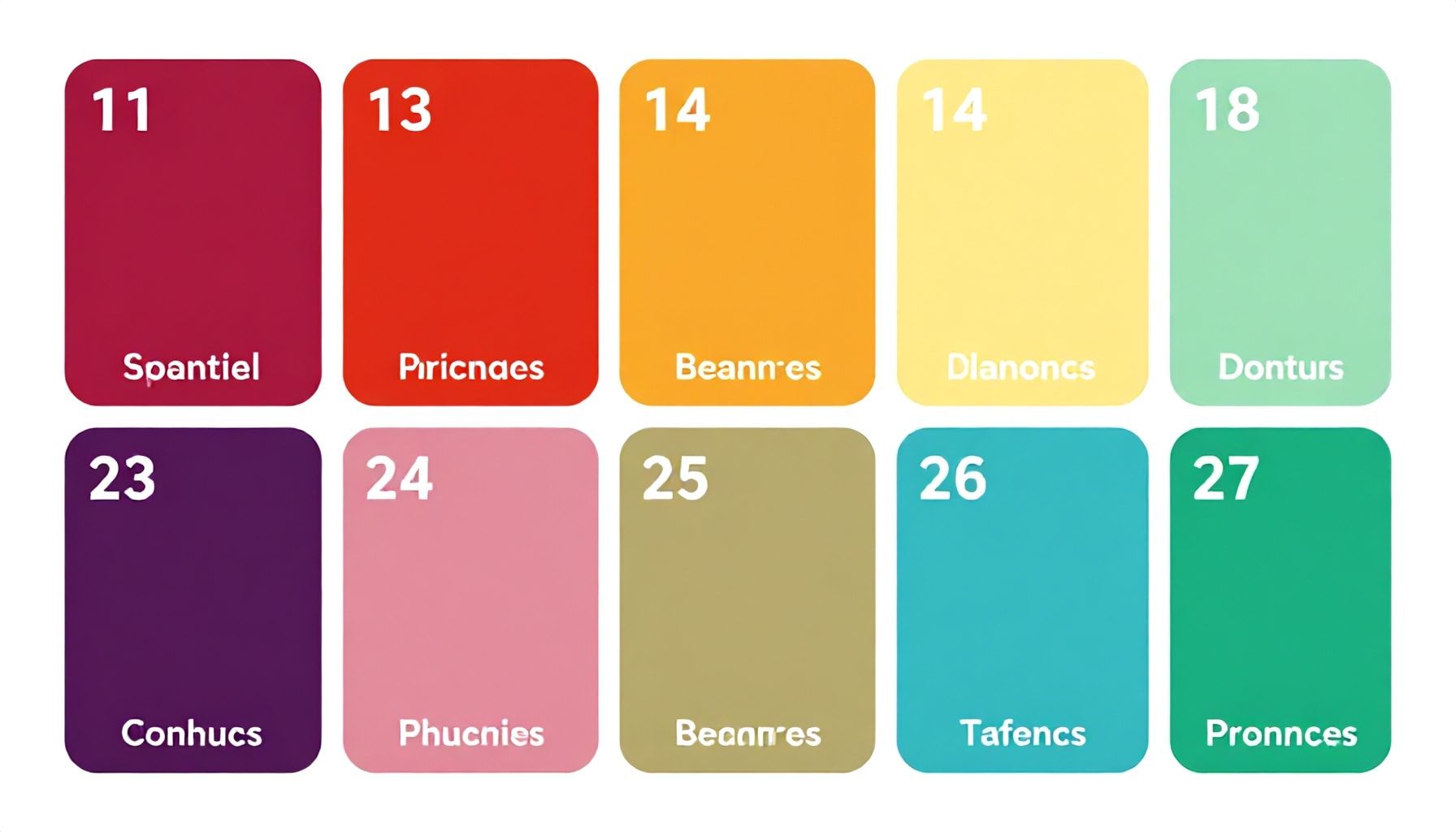 10 colores en inglés que debes conocer para comunicarte mejor 2 10 colores esenciales con sus nombres y significados