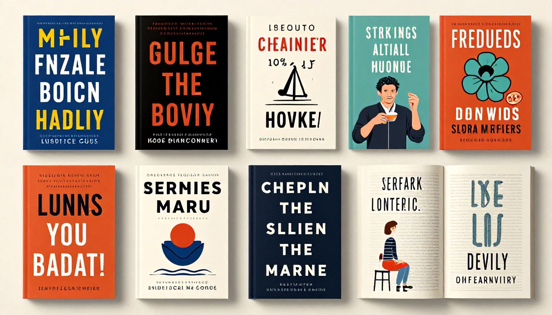 10 Formas de Diseñar Portadas de Libros que Capturan la Atención de los Lectores