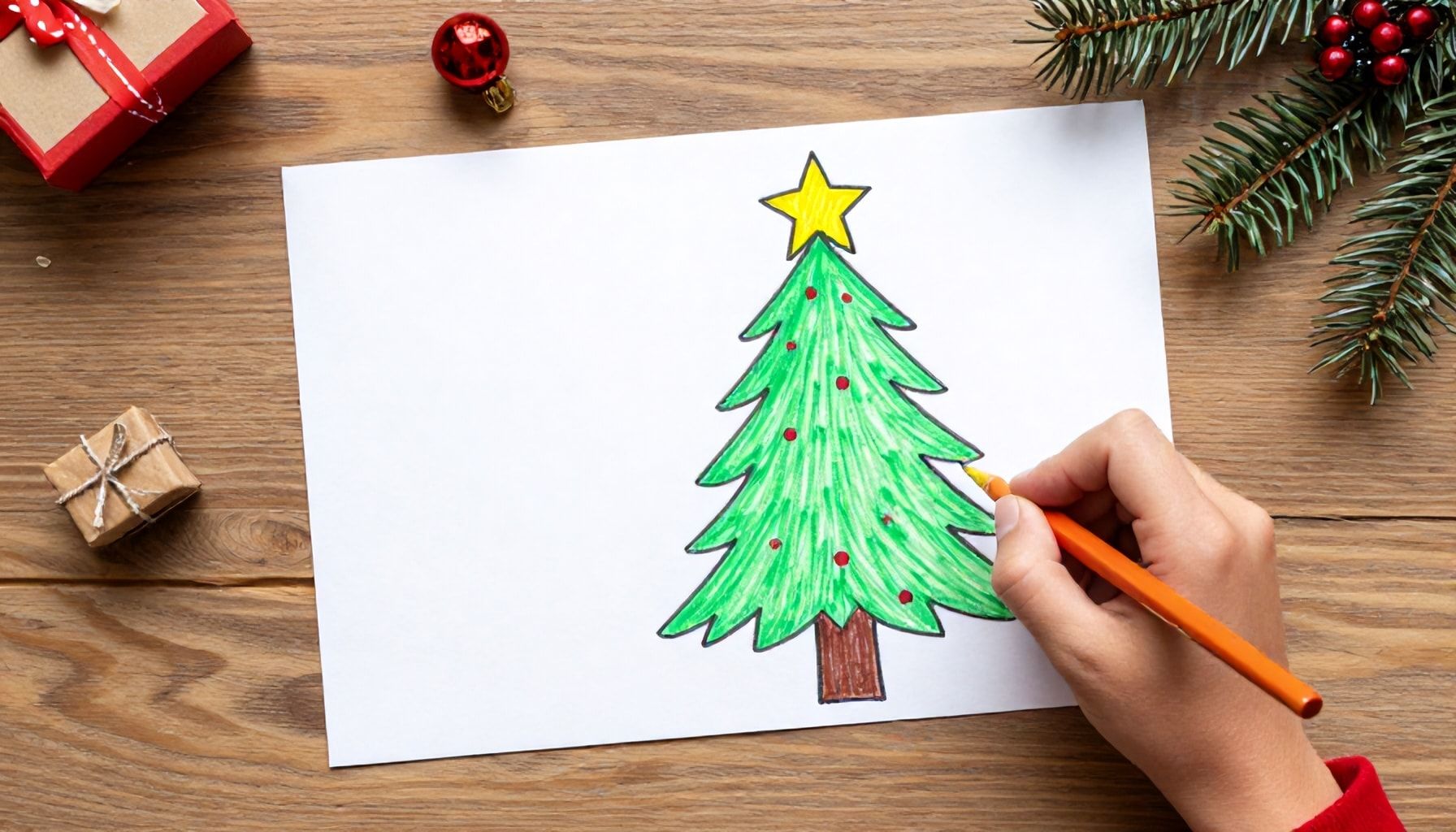 Descubre la magia de los dibujos de Navidad para inspirar a tus seres queridos 5 3 Dibujos de Navidad fáciles y divertidos para crear con los más pequeños