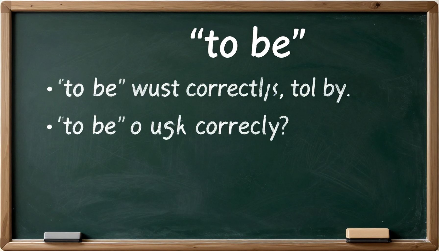 3 formas básicas de usar "to be" correctamente