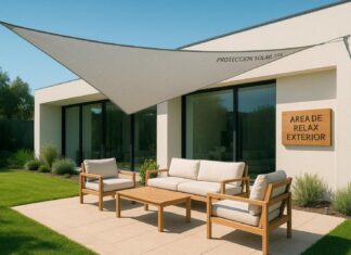 Cómo medir su espacio para toldos vela rectangulares