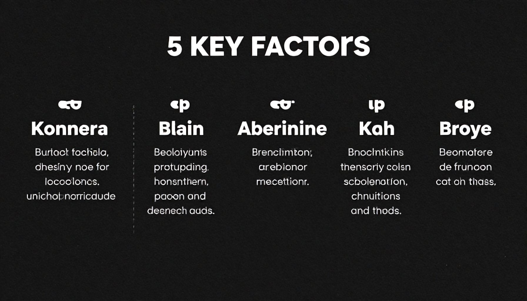 5 factores clave que influyen en el uso de estas palabras