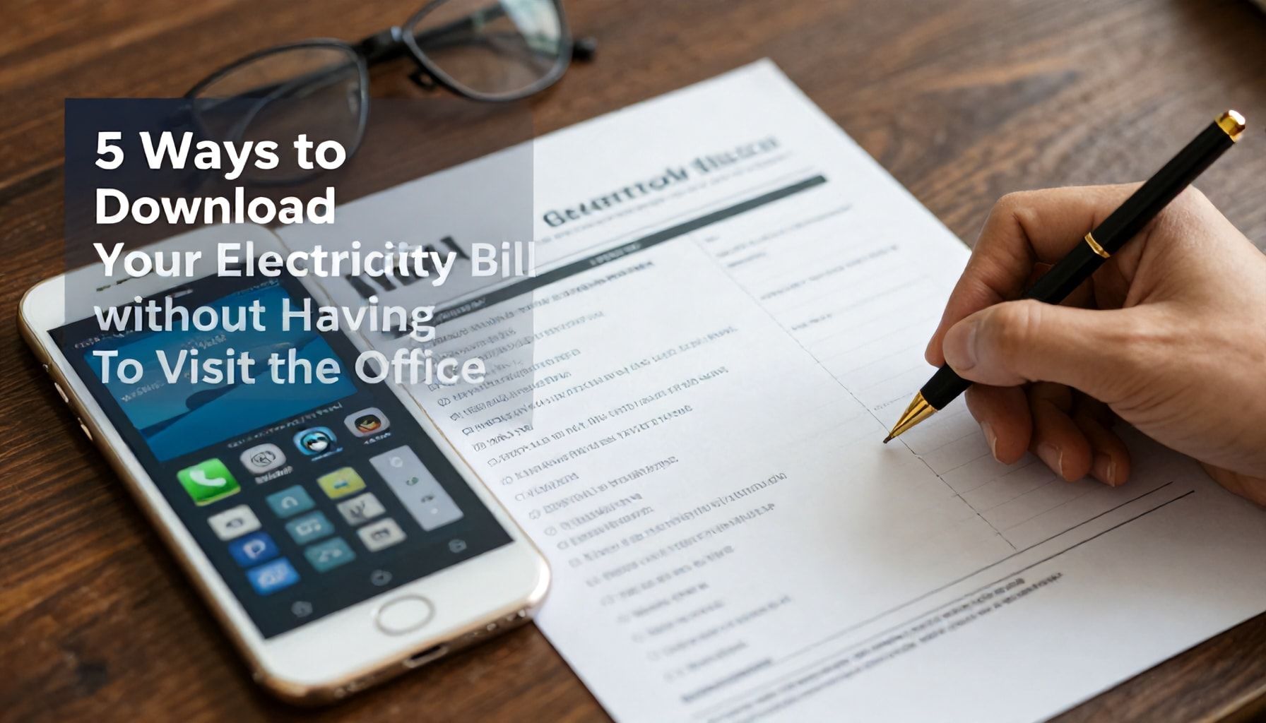 5 Formas de Descargar Tu Recibo de Luz sin Tener Que Visitar la Oficina