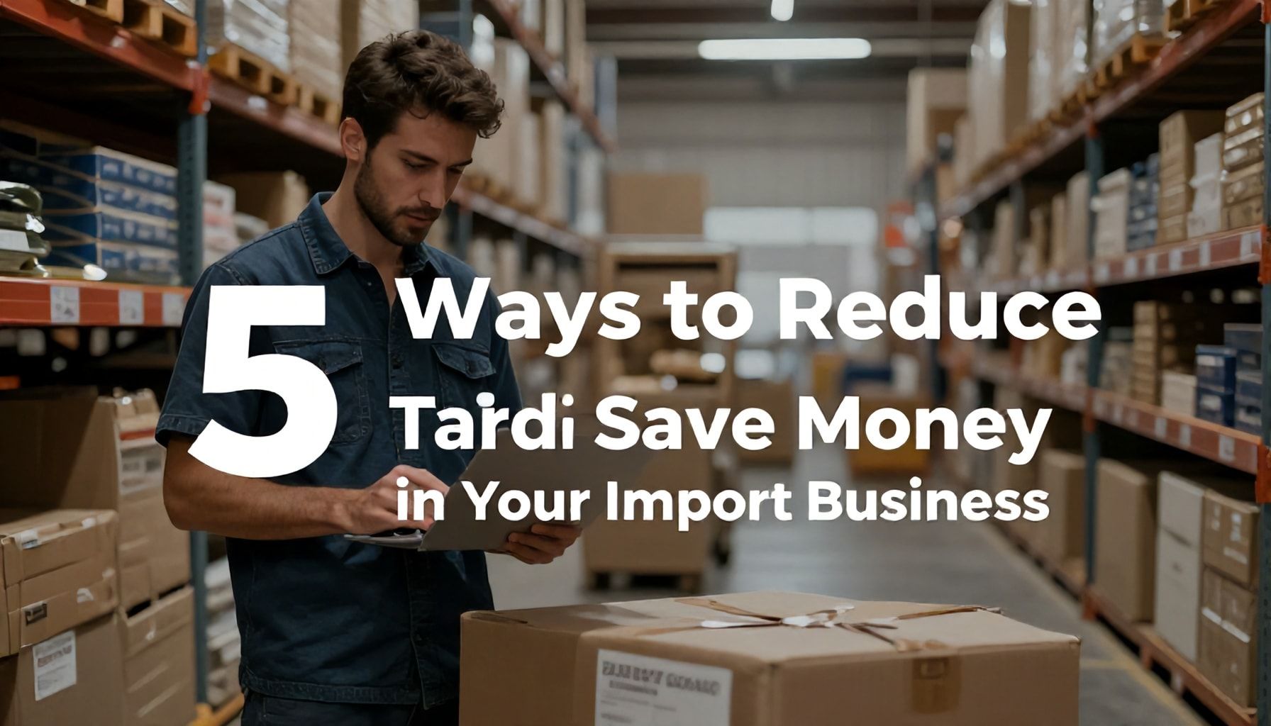 Entender aranceles: tu guía para una importación sin sobrecostos 4 5 Formas de Reducir los Aranceles y Ahorrar Dinero en Tu Negocio de Importación