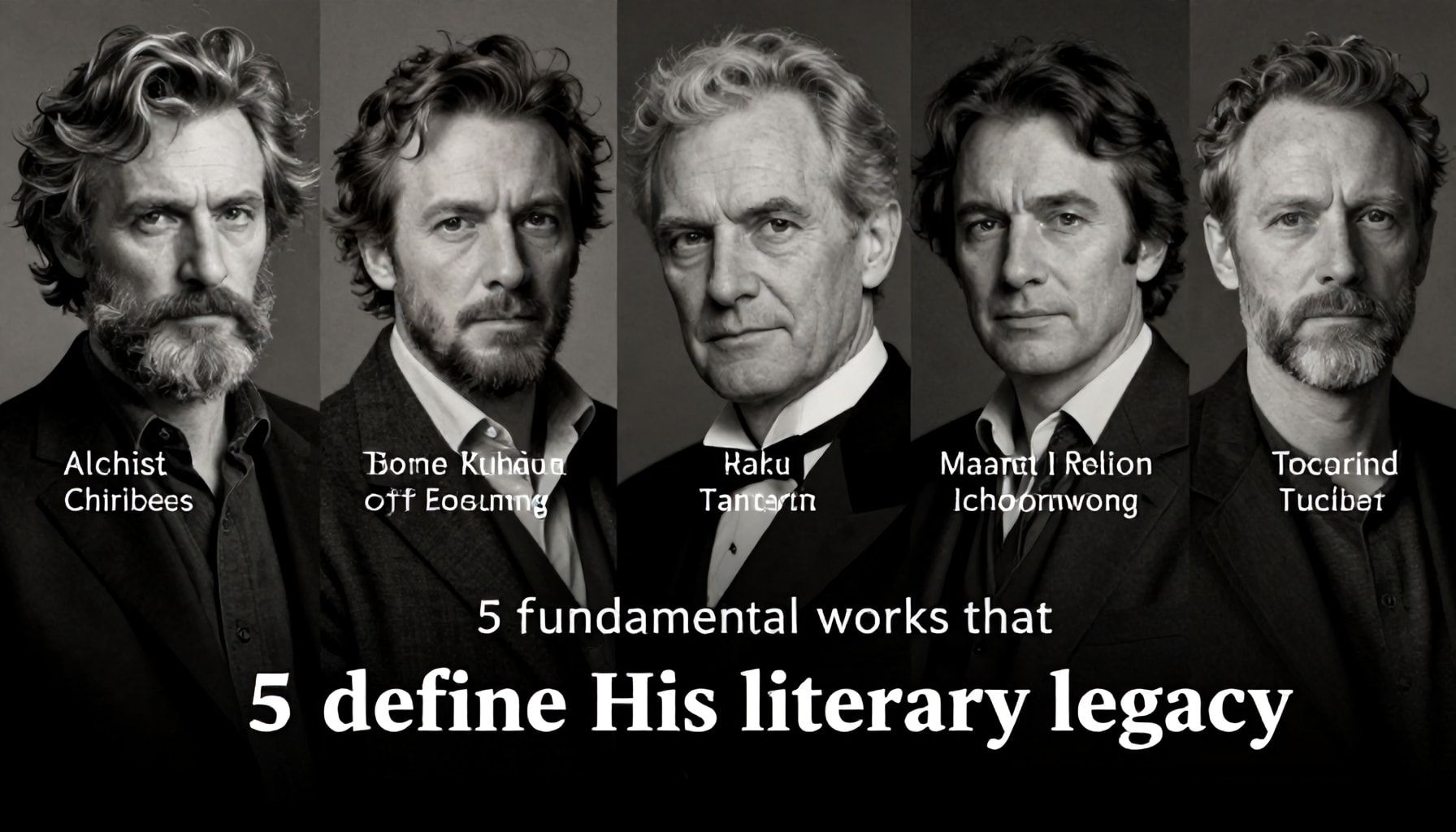 5 obras fundamentales que definieron su legado literario*