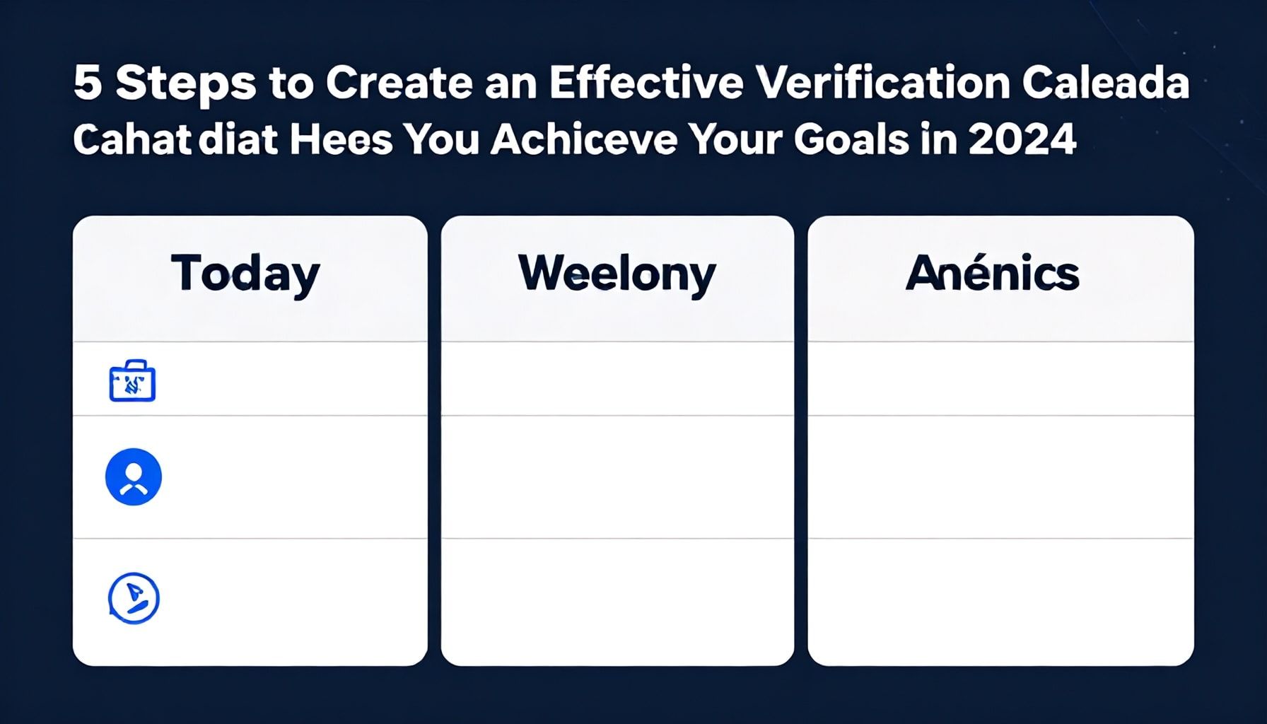 Prepárate para el futuro: Calendario de Verificación 2024 5 5 Pasos para Crear un Calendario de Verificación Efectivo que te Ayude a alcanzar tus Objetivos en 2024