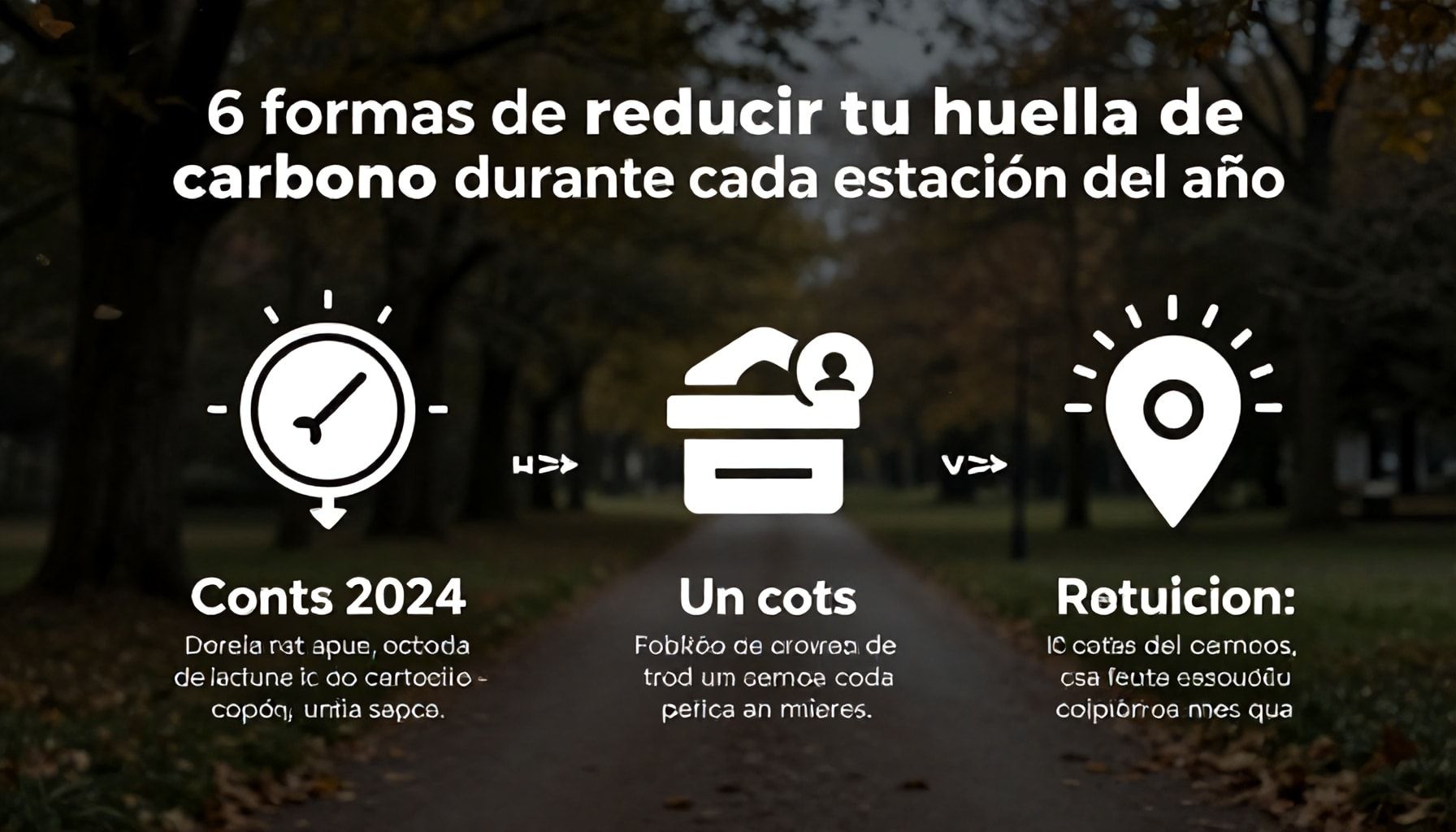 Conoce las estaciones del año y prepárate para un futuro sostenible 3 6 formas de reducir tu huella de carbono durante cada estación del año