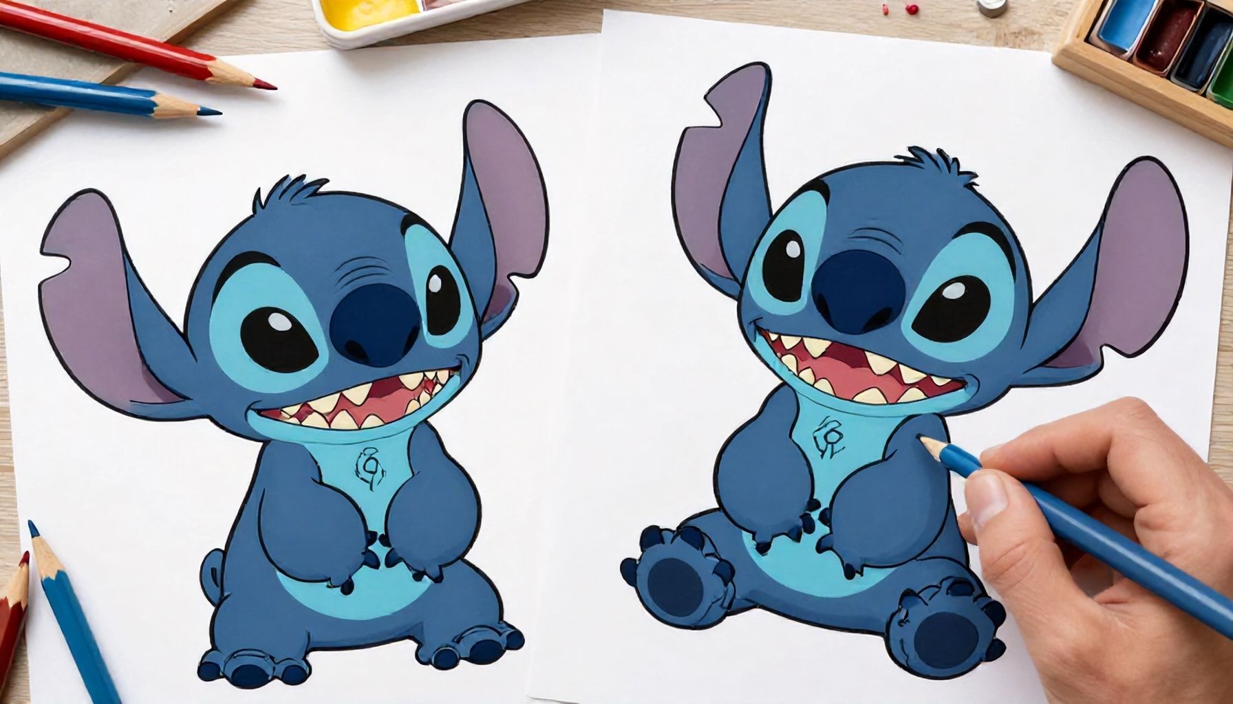 6 formas de utilizar Stitch para mejorar tu habilidad de colorear