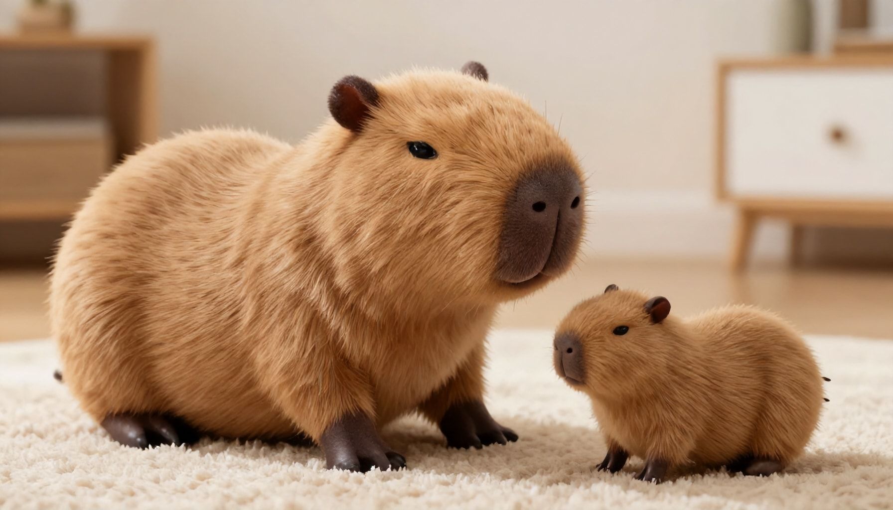 Tu nuevo compañero de juguetonas aventuras: Capibara de peluche 6 7 Maneras de hacer que tu capibara de peluche sea un juguete educativo divertido y efectivo
