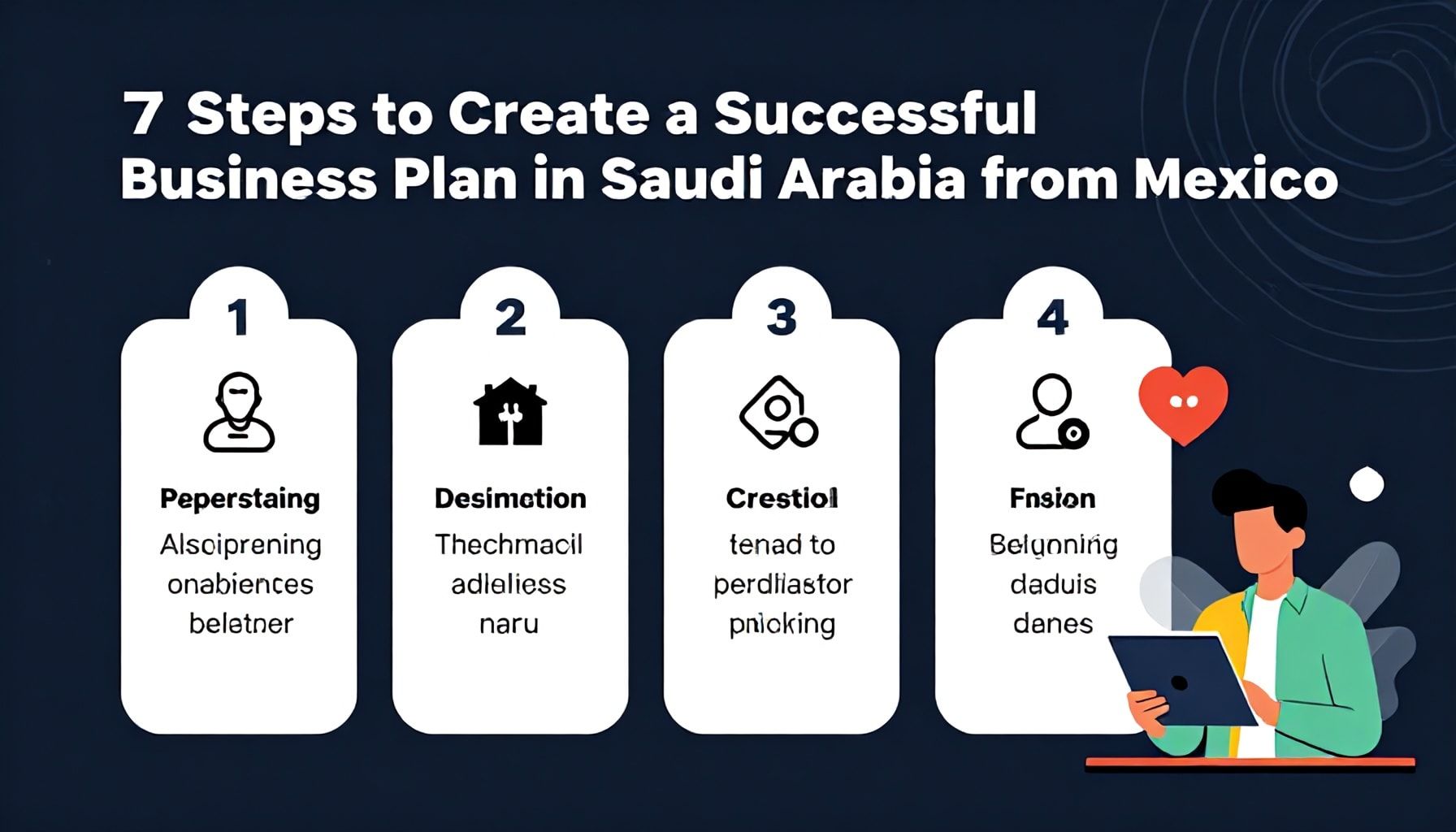 7 Pasos para crear un plan de negocios exitoso en Arabia Saudita desde México.