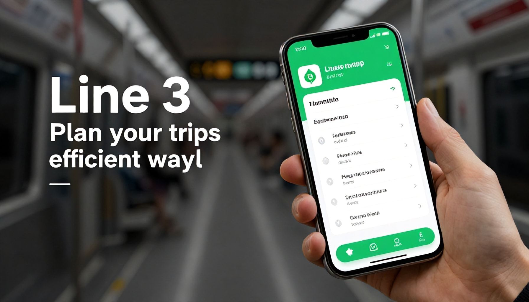 Conecta con la ciudad: La línea 3 del metro, más cerca de ti 6 Aprende a usar la app móvil de la Línea 3 del metro para planificar tus desplazamientos de la manera más eficiente.