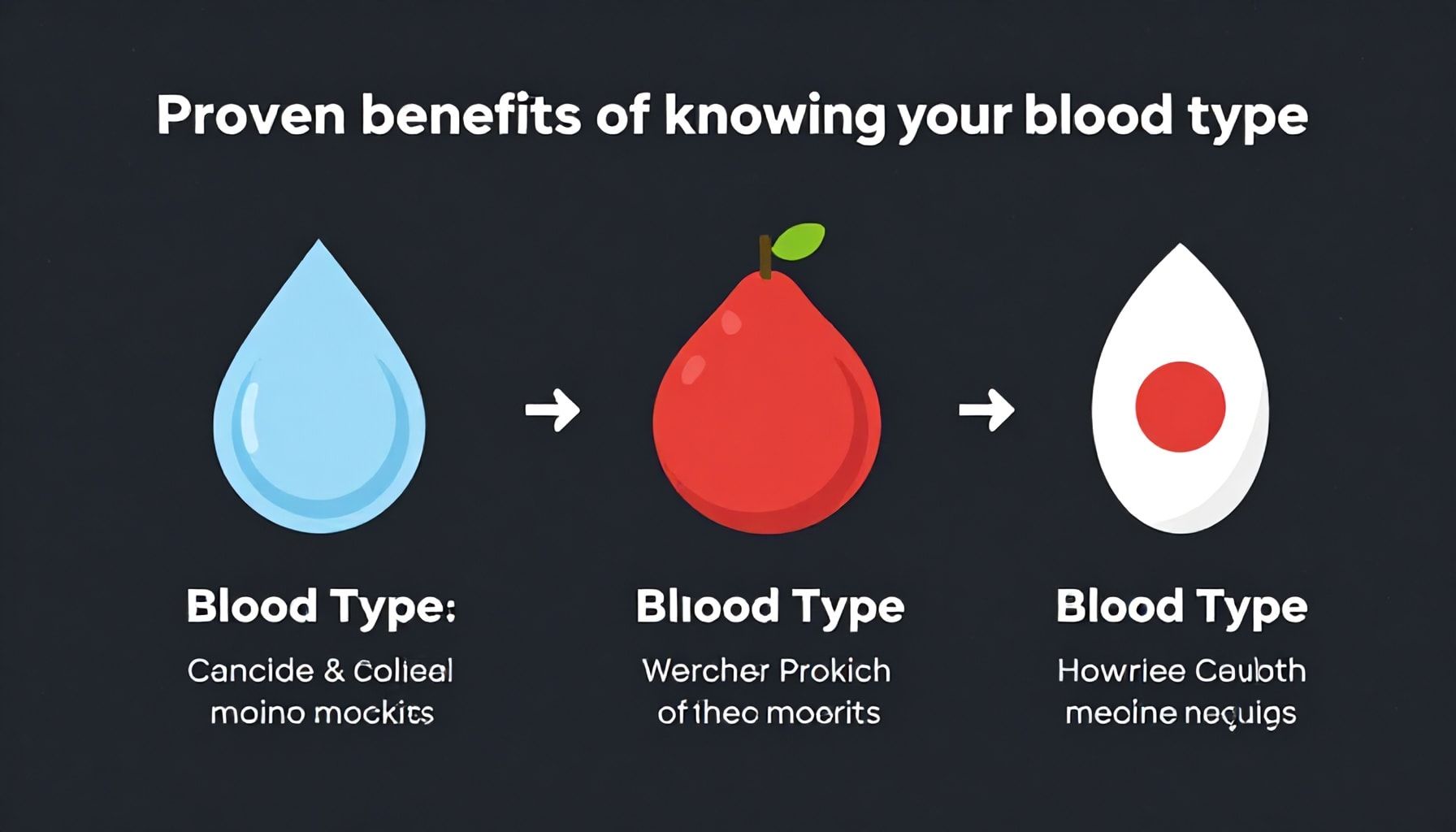 Beneficios comprobados de conocer tu tipo de sangre