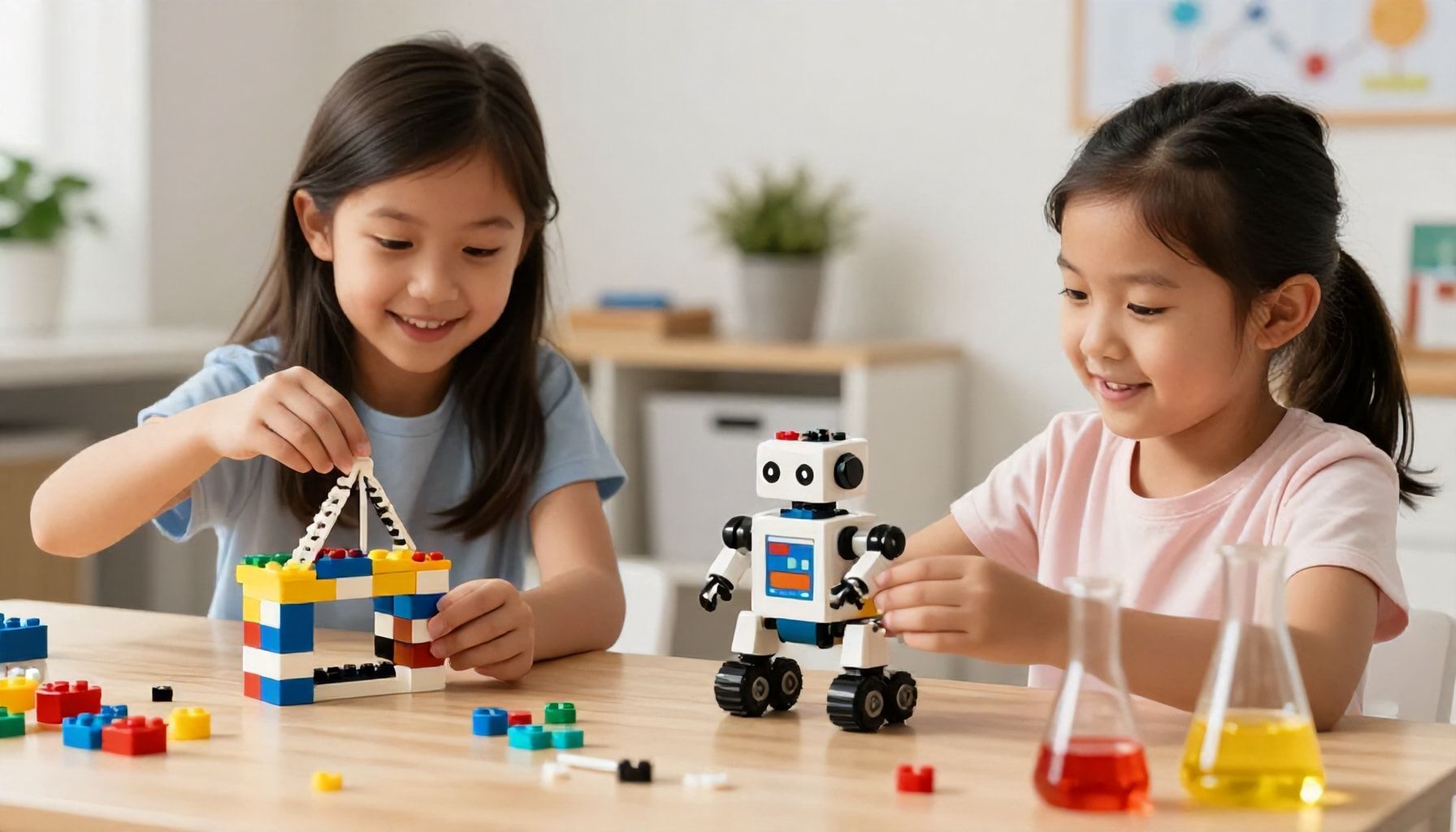 Beneficios comprobados de los juguetes STEM para niñas