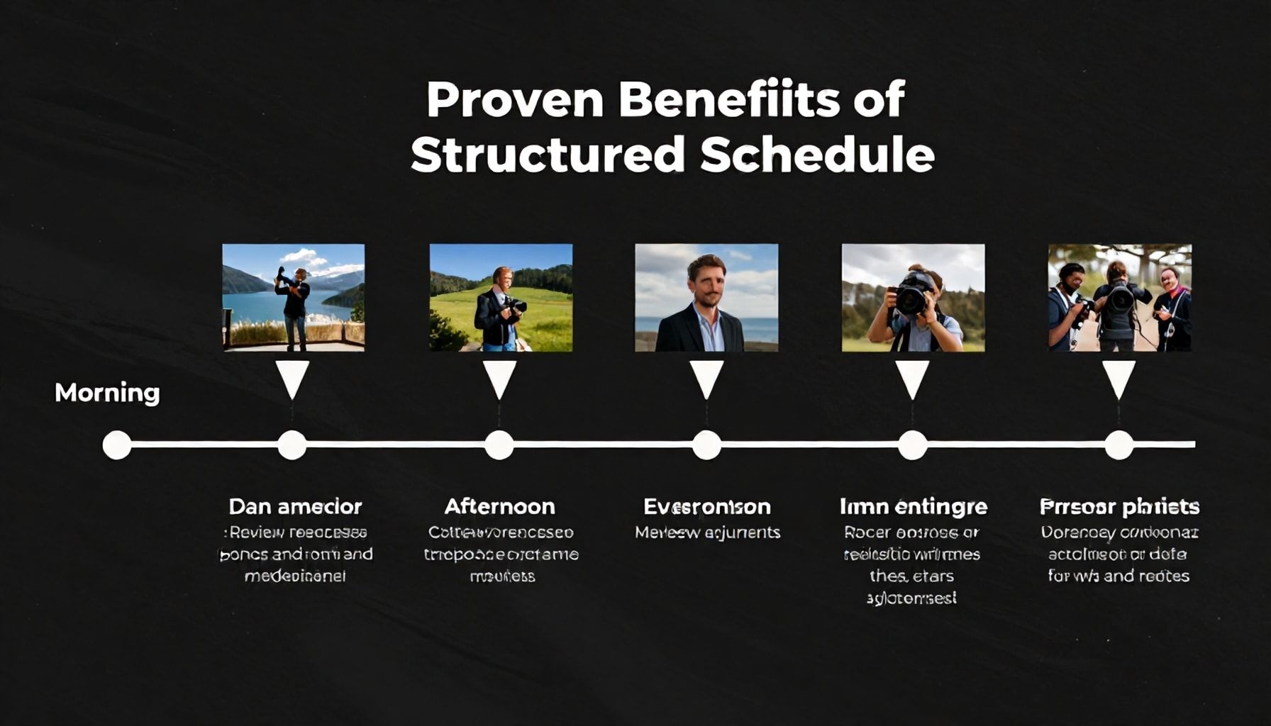 Beneficios comprobados de mantener un cronograma estructurado