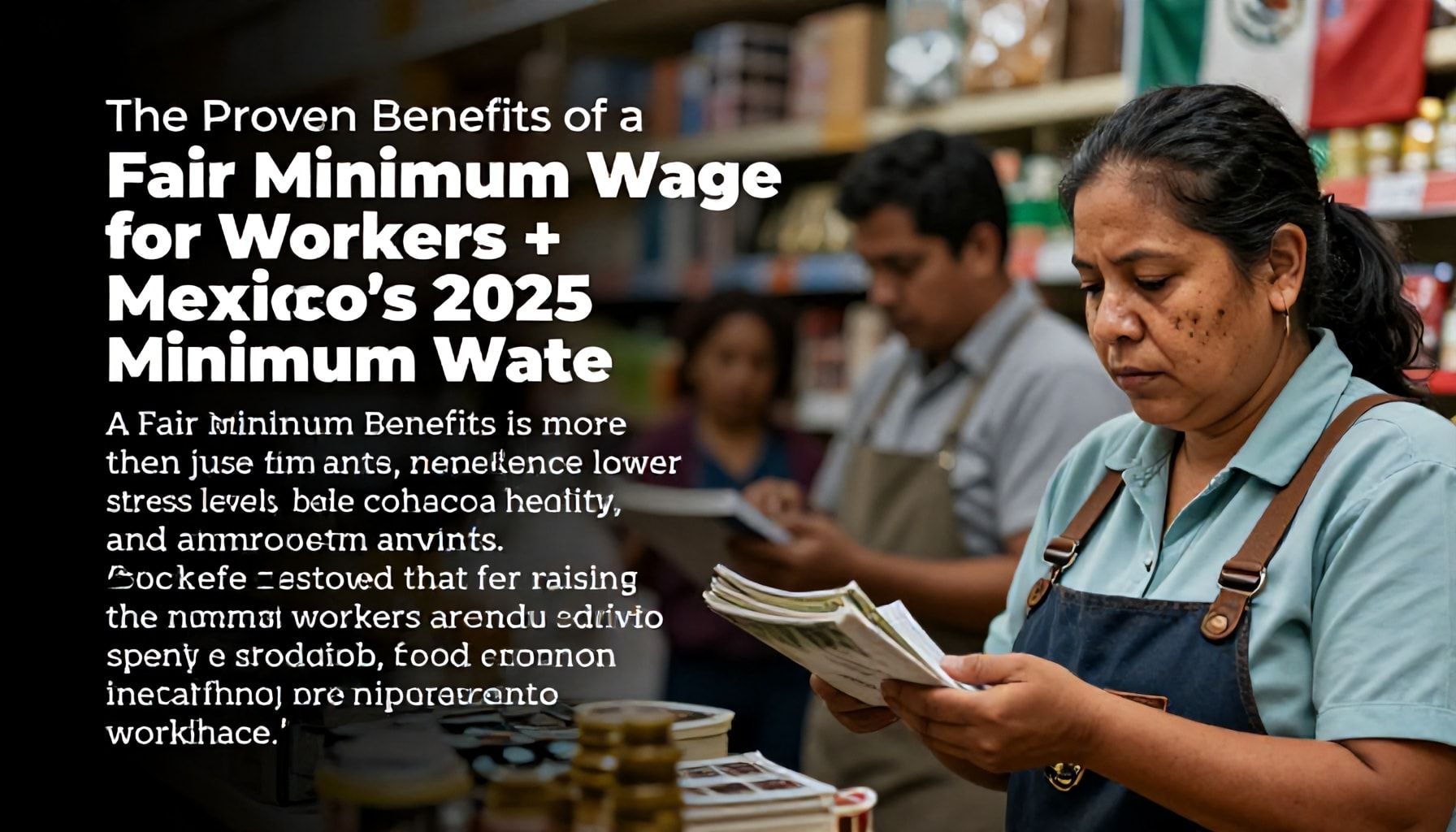 El salario mínimo en México para 2025: lo que necesitas saber 6 Beneficios comprobados de un salario mínimo justo para los trabajadores