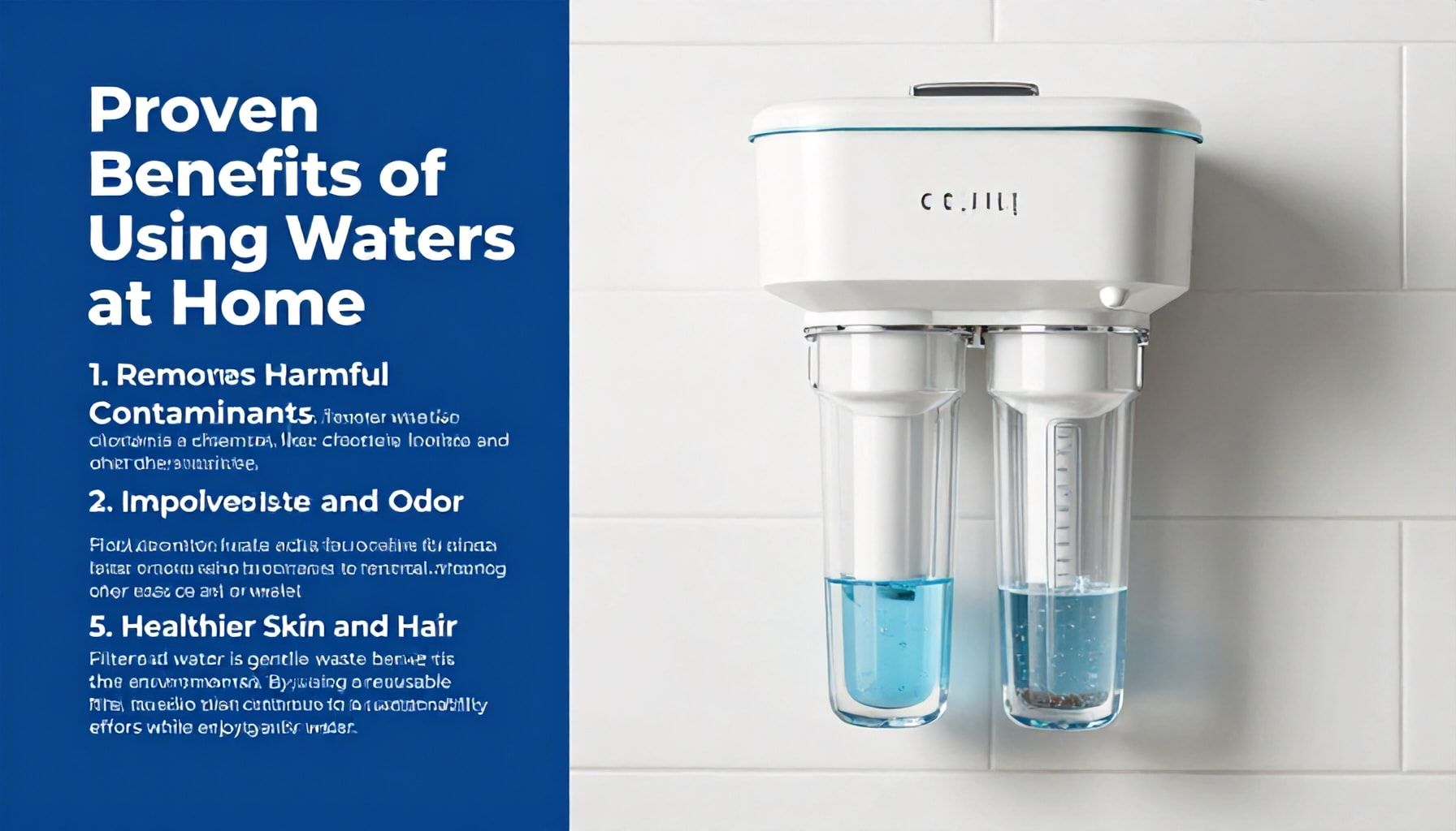 Beneficios comprobados de usar filtros de agua en el hogar