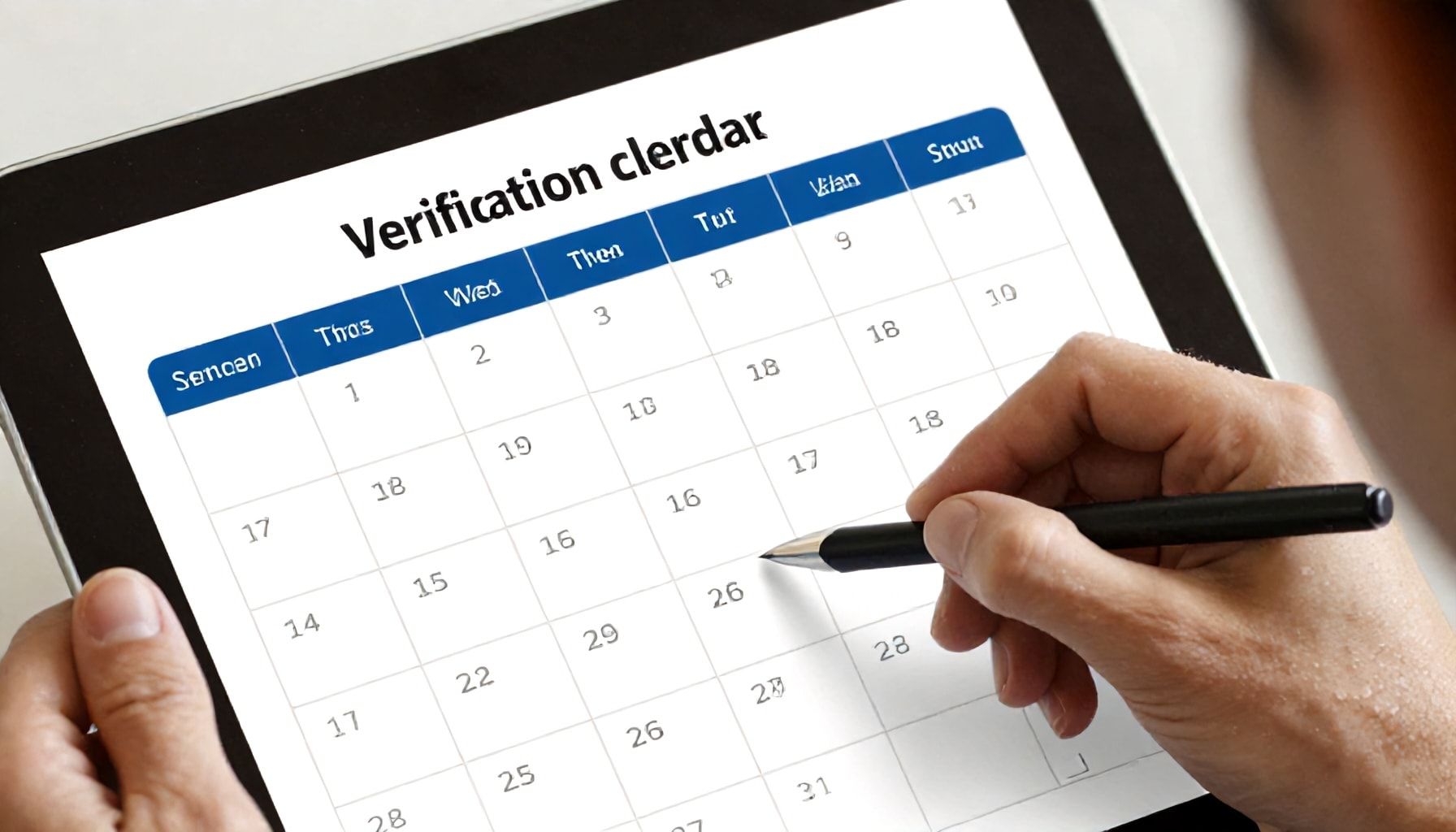 Beneficios comprobados de usar un calendario de verificación