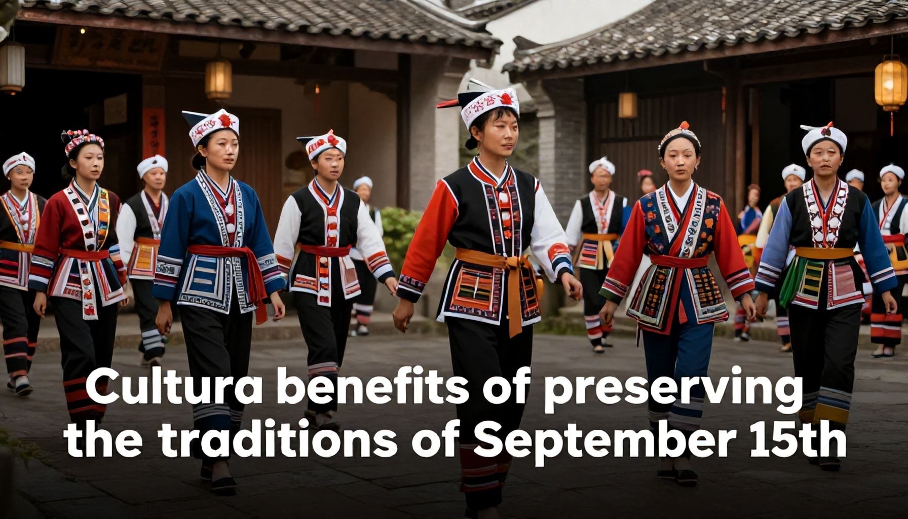 Beneficios culturales de preservar las tradiciones del 15 de septiembre