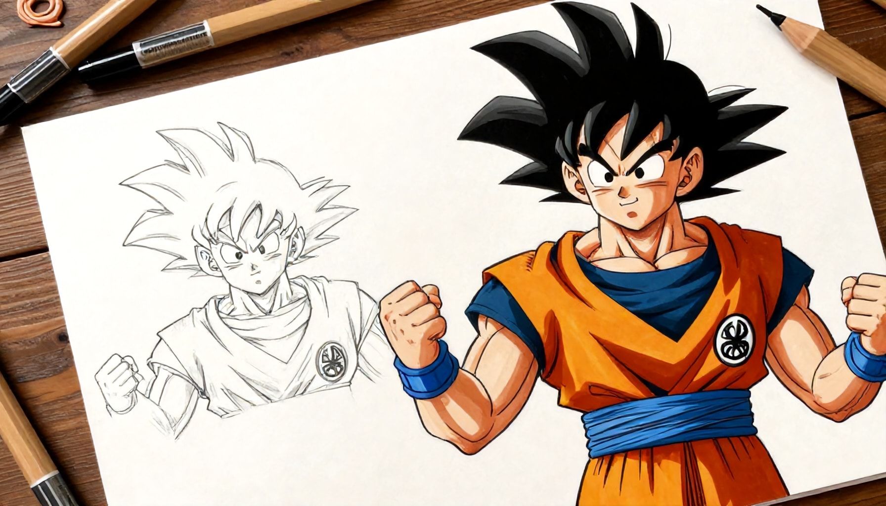 Dibujos de Goku: Guía completa para fans de Dragon Ball 5 Beneficios de aprender a dibujar personajes de Dragon Ball