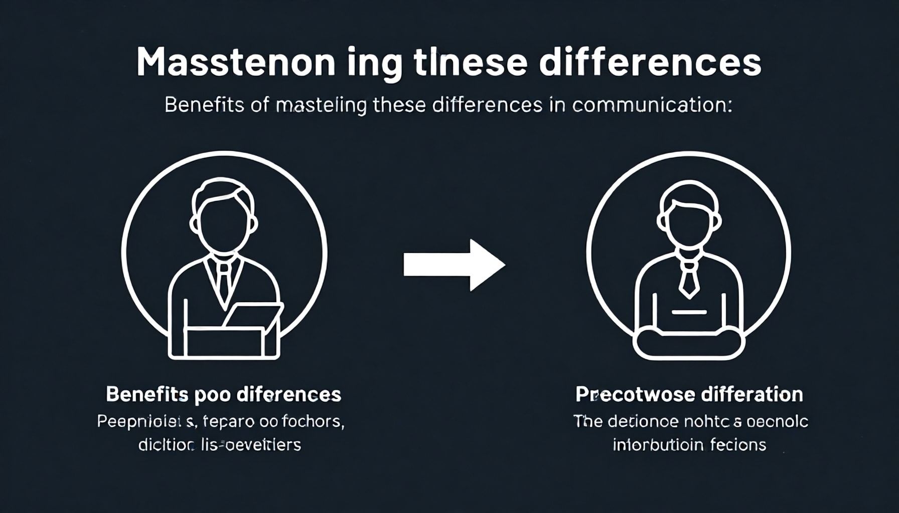 Beneficios de dominar estas diferencias en la comunicación